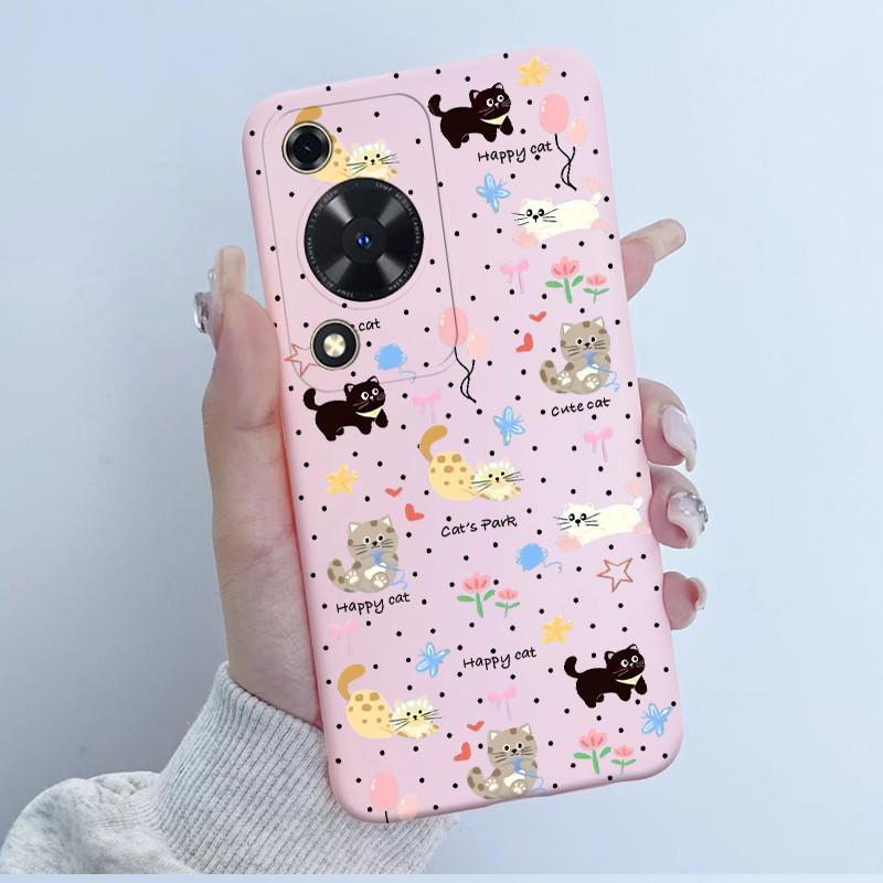 Handyhülle für Huawei Nova Y72 Hüllen 6,75" Niedliche Panda-Astronauten-Abdeckung für Huawei Enjoy 70 NovaY72 MGA-LX3 Weiche Silikonhülle