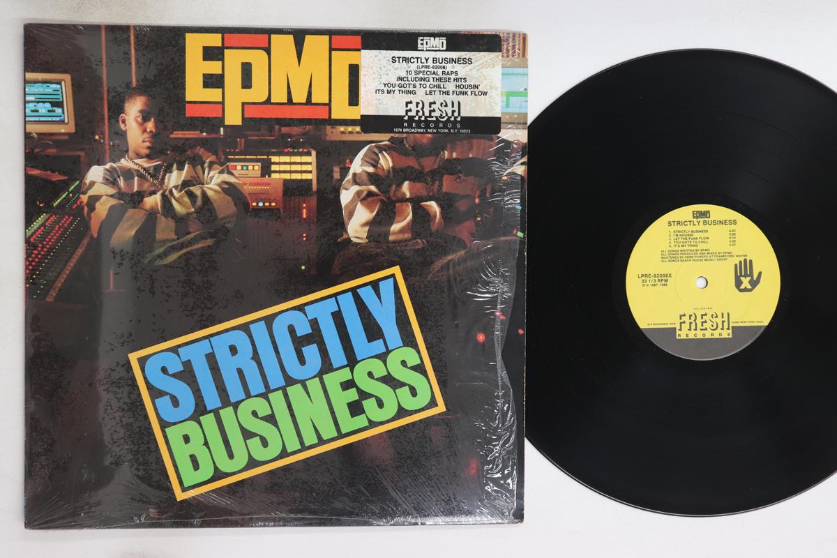 

LP Record EPMD - Strictly Business LPRE82006,LPRE8 FRESH 1988 US Rap & Hip-Hop/R&B Used