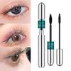 QIC Non Brush Mascara Head Curling Zhušťující Double Eye Cosmetic