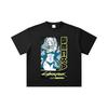 260 GSM Double Yarn 32 Count 100% Cotton Cyberpunk V10 Becka Print Unisex Heavy Cotton T Shirt