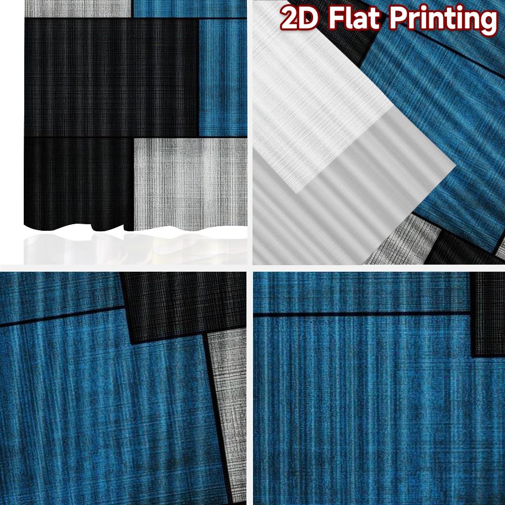 2D flat Photography Backdrop Party Backdrop Blue and Black Squares (2) 100% Polyester Party & Holiday Decor Perfect for
