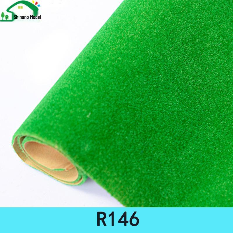 Model Turf Flocked Nylon Lawn: Simulation Grass for Miniature Landscape & Train Scenery