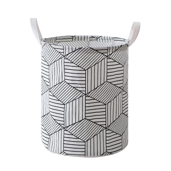 Large Capacity Foldable Clothing Holder Laundry Basket Storage Bag Organizer