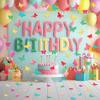 Werich Butterfly Confetti for Party Decorations, Gradient of Sparkling Shiny Foil Table Scatter, Colorful Wedding Birthday Baby Shower Supplies, 3
