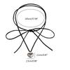 Herzanhänger Halsketten Y2K Stil Herz Halsketten Liebesanhänger Choker Liebeshalsketten Partyschmuck Geschenk für Frauen Mädchen