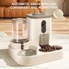 2-in-1 Automatic Cat Feeder -Quantitative Feeding - To Ensure The Health Of Your Pet's Diet - Cute And Interesting Water And Food Dispenser