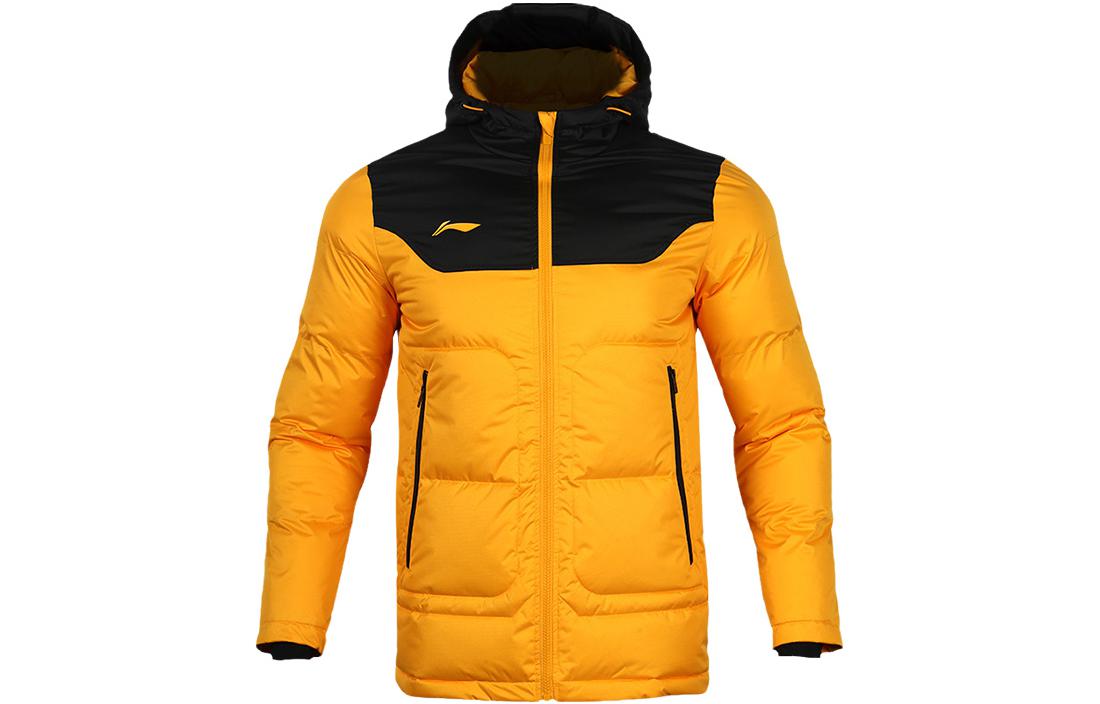 Пуховик Li Ning мужской цитрусово-оранжево-желтый AFMR467-4 L