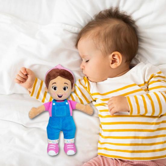 Slečna. Panenka Speak & Sing Interaktivní plyšová hračka Zpívající Mluvící vycpaná panenka Vzdělávací