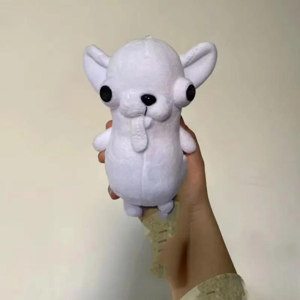 

New Chihuahua Dog Puppy Toy Godgwawa Keychain Pendant Stuffed Animals Simulation Dogs Kawaii Funny Birthday Gifts Kids Present