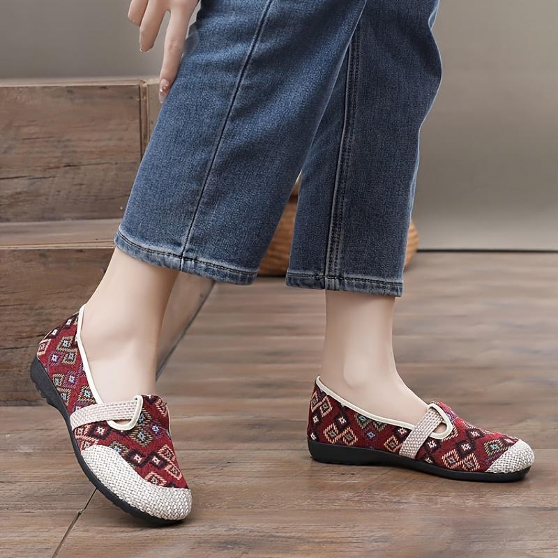 

[Anti-slip Casual Shoes] Breathable Anti-slip Women s Summer Casual Shoes, Comfort Soft Fashionable Shoes 35 червоний