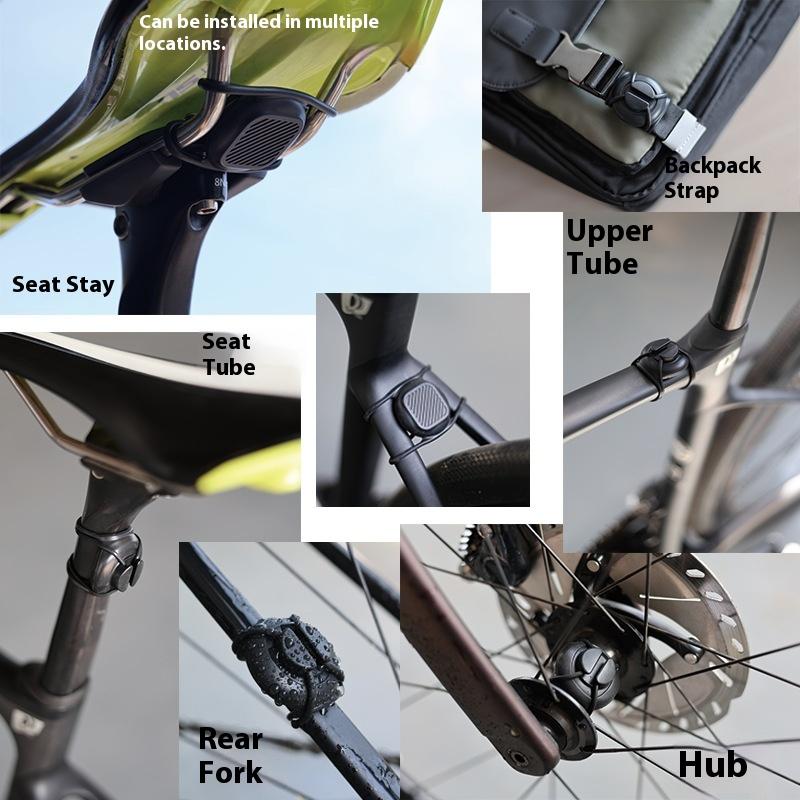 1Pcs Waterproof Ultralight Silicone Bike Airtag Sleeve Multi-Use Portable Airtag Cover Find My Gps Trackers For Ios/Android