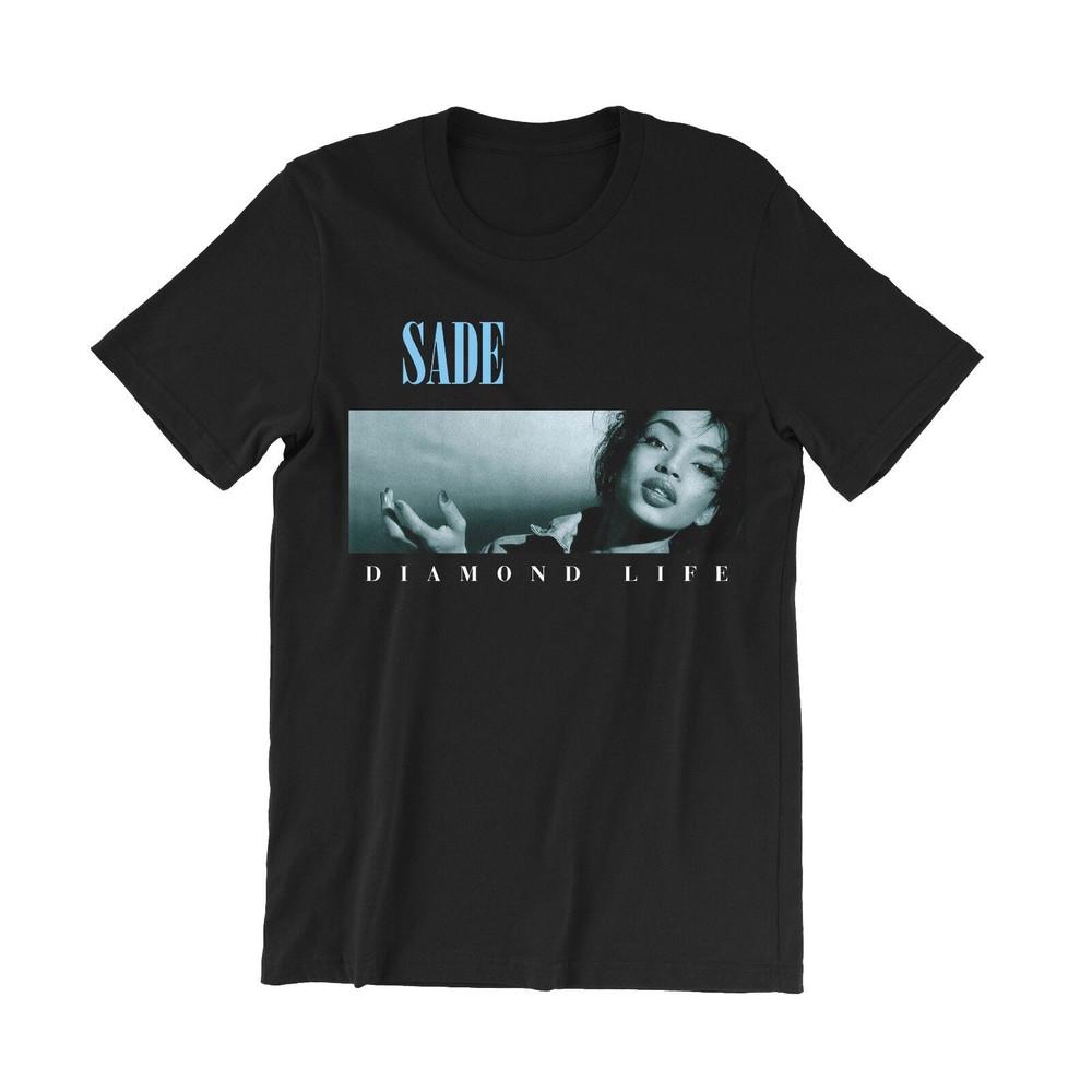 T-shirt Sade Diamond Life No Ordinary Love Deluxe Manica Corta S-5XL EE110