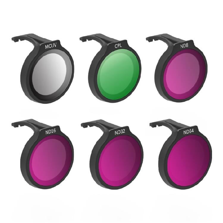 Comprehensive Lens Filter Collection For UAV Quadcopter, Multiple Coated MCUV ND8 CPL Filters Set