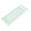 Silicone Keyboard Fully Sealed Design Lightweight Portable Silent Soft Comfortable USB Wired