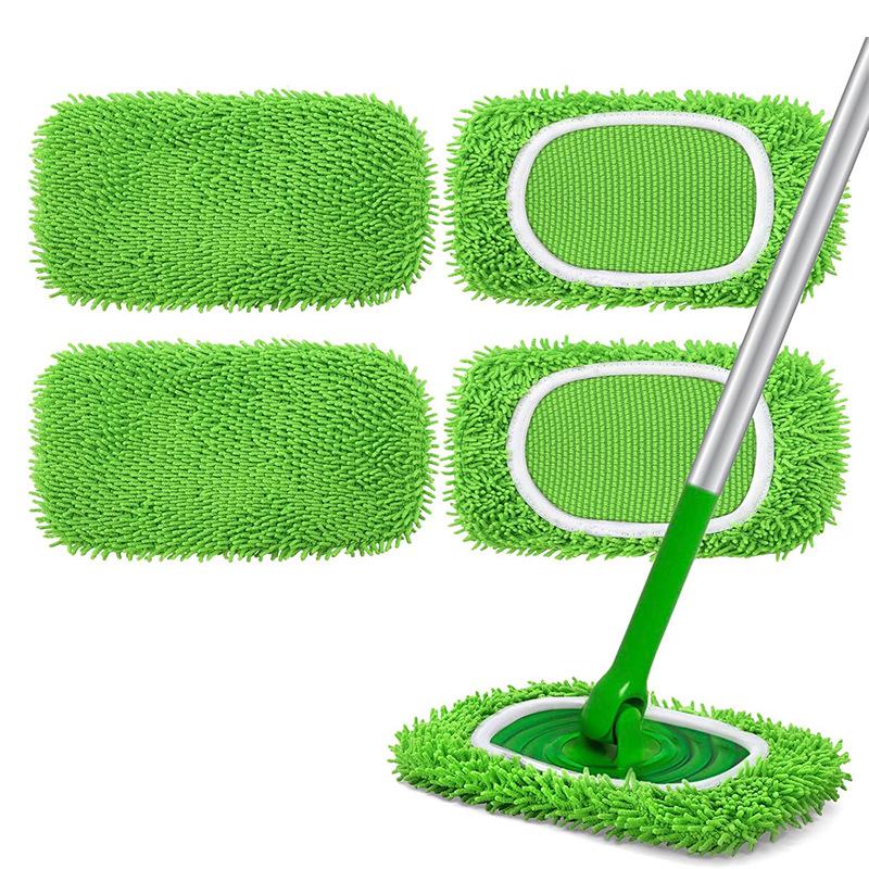Panno di ricambio riutilizzabile per scopa Swiffer Sweeper – Panno lavabile per mocio piatto