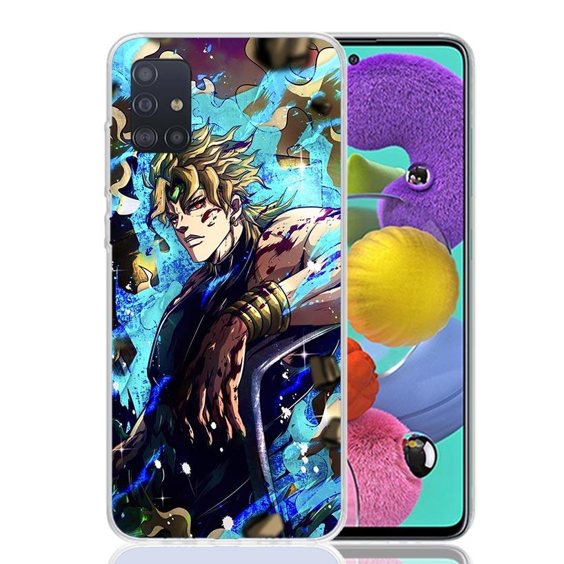 JoJo Adventure Dio Diego Brando Phone Case For Samsung Galaxy A52 A32 A22 A12 A02S A50S A30S A51 A31 AA71 Note 20 Ultra 10 S10 P