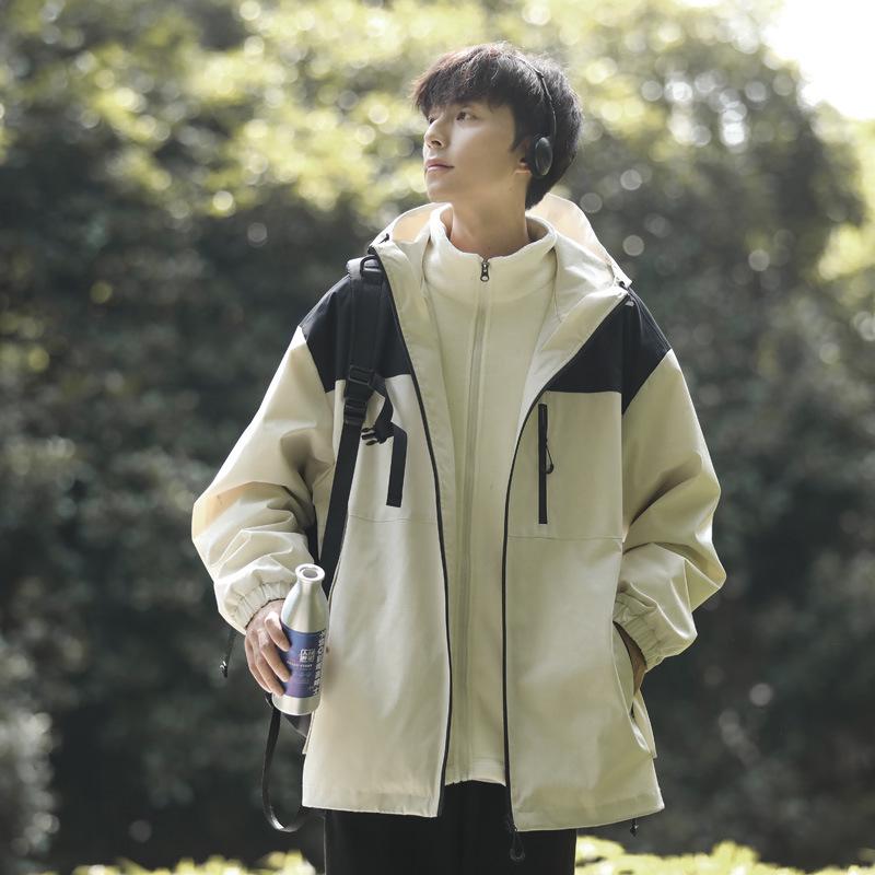 NASA Women's Trendy Windbreaker & Men's 3-in-1 Mountaineering Jacket - Spring/Autumn Thin Style, Winter Detachable Suit