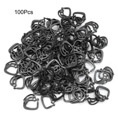100Pcs Shading Net Hook Plastic Hanging Hooks for Shade Fabric Greenhouse Accessories