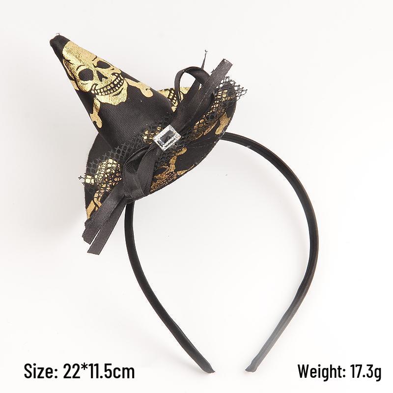 Bentiță de Halloween 2025 Accesorii de Păr: Recuzită festivă pentru Festivalul Fantomelor și adunări de petrecere