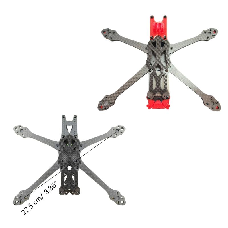 240mm 5" Carbon Fiber FPV Frame Kit for APEXDC APEX FPV Freestyle Racing Flight DIY Carbon Fiber Strong FPV Frame Kit