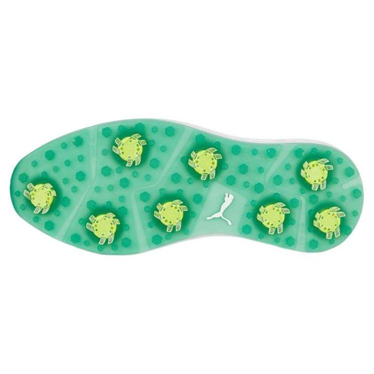 Puma Ignite Articulate Leather Low Top Golf Shoes Men Sneaker White Green 378334-01