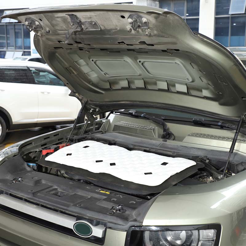 Για 2020-25 Land Rover Defender 90 110 130 L663 βαμβάκι ηχομόνωσης χώρου κινητήρα, πάνελ ηχομόνωσης, μονωτικό καπό