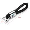 BAAA1 1Pcs Metal Car Key Chain Key Ring Key Lanyard Car Emblem Styling For BMW M Performance M2 M3 M5 320 325 E28 E30 E34 E36 E39 E46