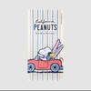 Snoopy Drive Beach Towel