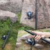 Fishing Rod with Spinning Reel Mini Fishing Rod Reel Set Portable Fishing Rod Combos Fishing Tackle