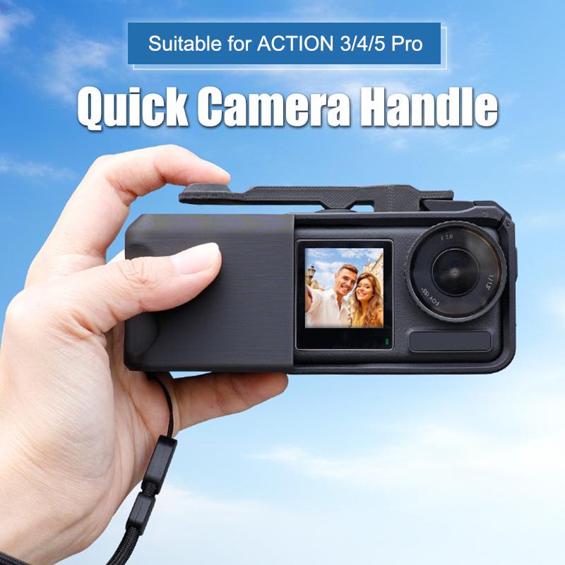 Sportovní kamera Magnetický ruční držák s poutkem pro Dji Osmo Action5/4/3 Rychloupínací stojanový držák Příslušenství