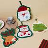Christmas Hanging Hand Towels For Bathroom Christmas Tree Kitchen Towels With Loop Absorbent Soft Santa Gingerbread Decorative
