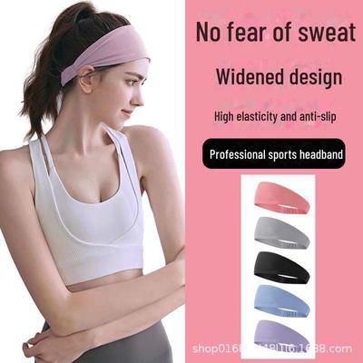 Fascia Sportiva Unisex Assorbi Sudore e Asciugatura Rapida, Foulard Antiperspirante per Yoga e Corsa, Versatile Fascia per Capelli