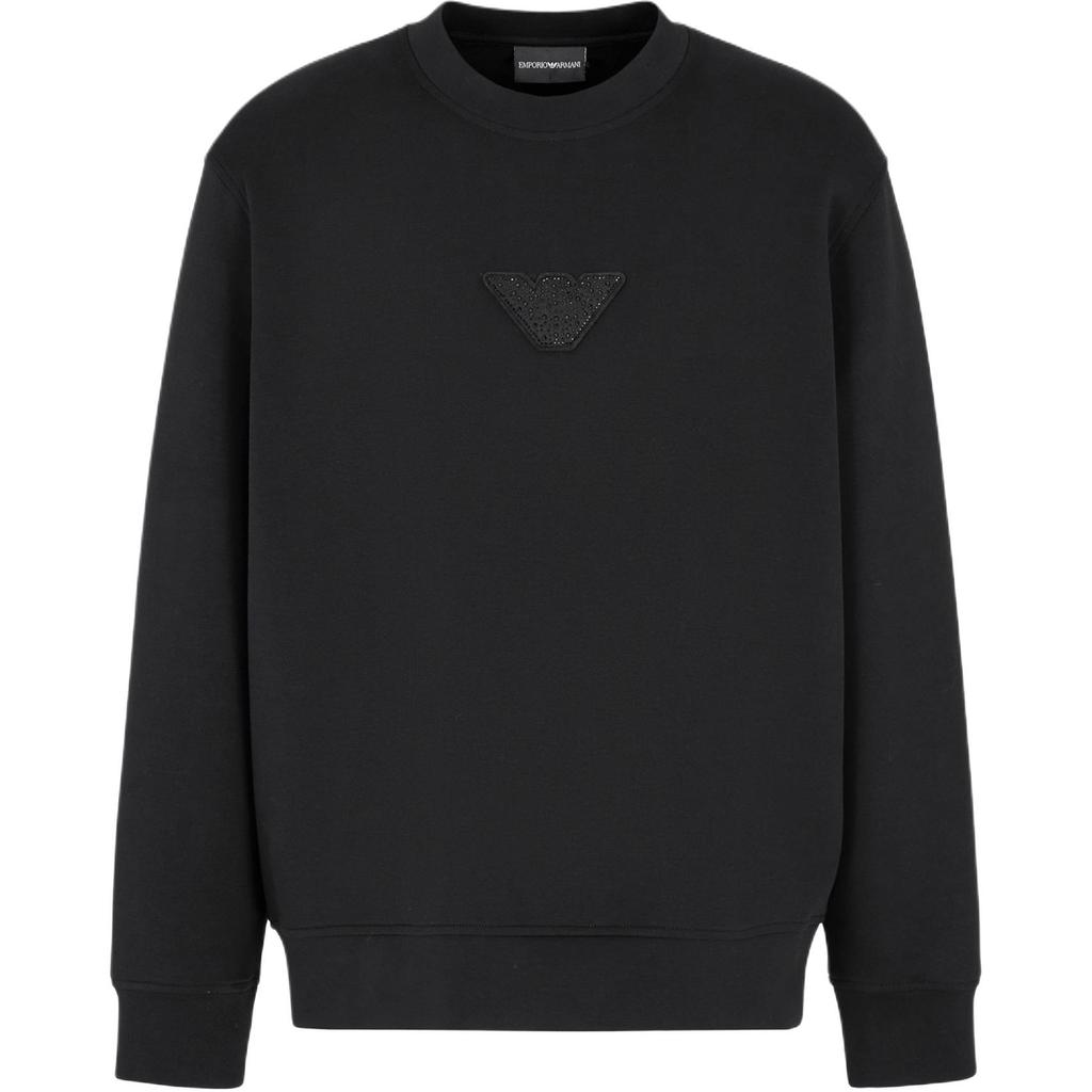 Emporio Armani Clubwear Capsule Collection FW24 Sweatshirt Men's Black EM001494-AF10013-UC001