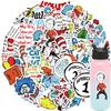 50 Dr. Seus Graffiti Stickers Decorate Guitar Notebook Suitcase DIY Waterproof Stickers