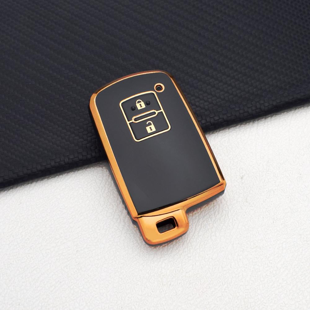 

2/3/4 Buttons Anti-Scratch TPU Key Fob Cover for Toyota Camry RAV4 2012-2018 Key Holder Fit For Auris Hybrid Avalon Yaris Verso