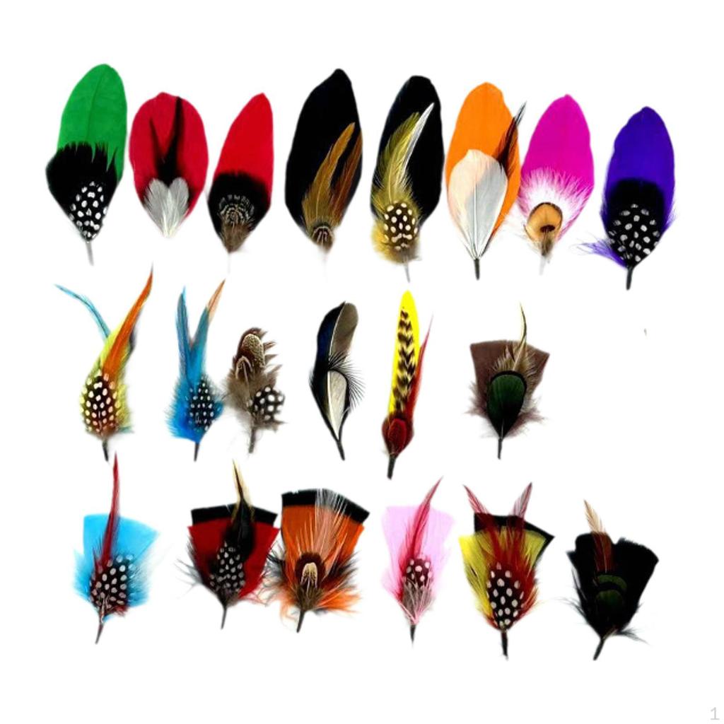 Feather Adornments for Fedora Hats And Outfits