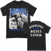 MADBALL NYHC Koszulka Zespołu Męska Letnia Uliczna Z Okrągłym Dekoltem Krótki Rękaw Bawełniana Wygodna Luźna Odzież Męska i Damska