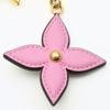 Used LOUIS VUITTON Bag charm Porte Cle Preppy M00363 metal/leather multicolor Monogram flower