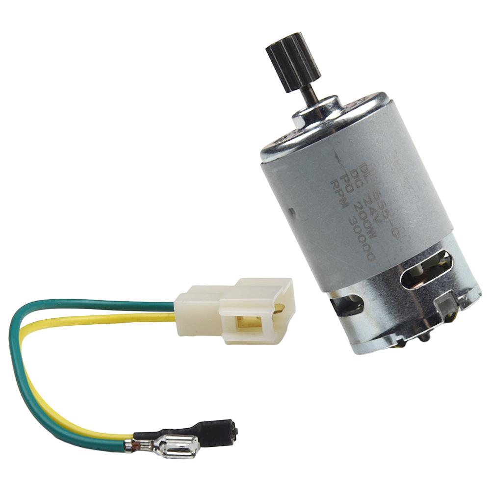 555-C Drive Engine 24V Electric Motor For Children\'s Play Metal Construction Reliable Performance 30000RPM 10T Option