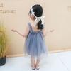Kinderkleid Frühling Sommer Träger Kinderkleidung Baby Mädchen Kleidung Garn Ärmelloses Kleid Mädchen