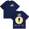 High Quality Unisex Popular Gothic Crew Neck Short Sleeve T-Shirt with Double-Sided Singer Sienna Spiro Print Short Sleeve T-Shirt