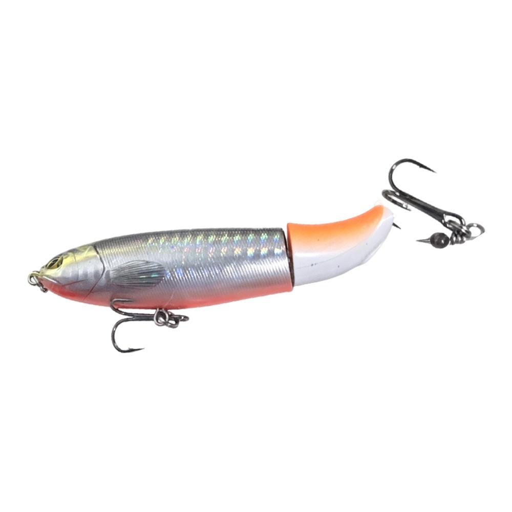 Fishing For, Whopper Plopping With Floating Rotating Tail For Trout, Topwater For