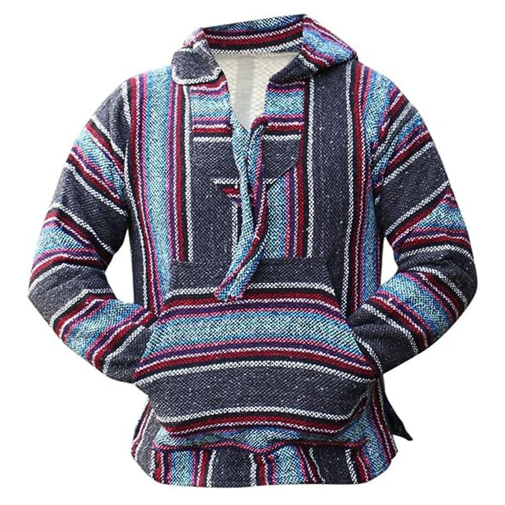 Men's  Tribal Style  Comfort  Hooded Hood  Long Sleeves  Hoodie
