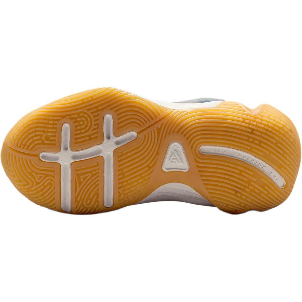 Nike Giannis Immortality 4 Low top Children's Basketball Shoes White Yellow Blue Children Aged 3 7 Years Old IH7665-100