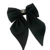 Black Velvet Large Bow Clip: Classic, Versatile Updo Accessory