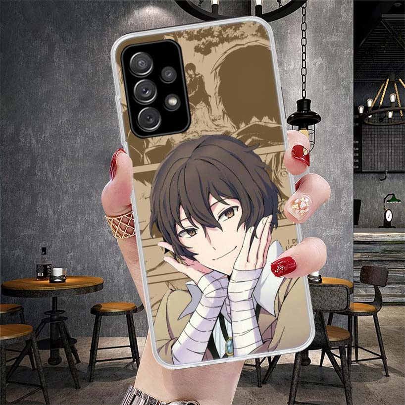 Bungo Stray Dogs Dazai Phone Case For Samsung Galaxy A12 A22 A32 A52 A72 A02S A51 A50S A71 A70 A31 A20S Note 20 Ultra S10 A10S G