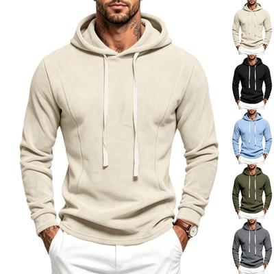 Men's Hoodie with and Stand Collar