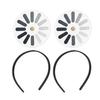 1/2/5Pcs Women Hair Hoop Brain Lagging Design Hairband Casual Outing Hair Clip Headband Hair Accessories