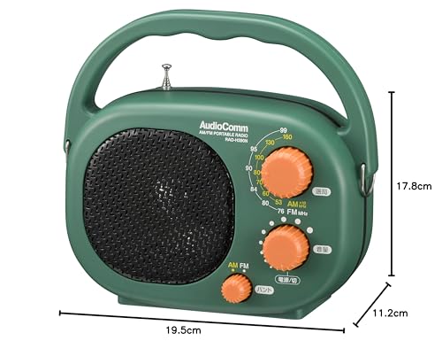 Ohm Electric AudioComm Housaku Radio PLUS_RAD-H390N 03-5632