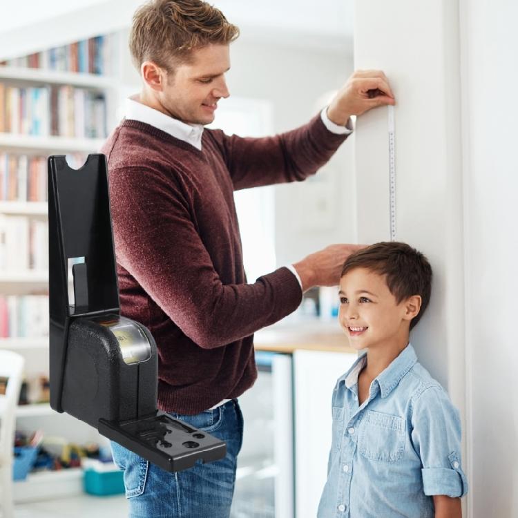 Home Professional Use Wall Mount Height Measure,2M Stadiometer with Clear Scale Children Roll Rulers Height Measuring